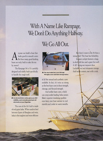 Rampage 36 Brochure