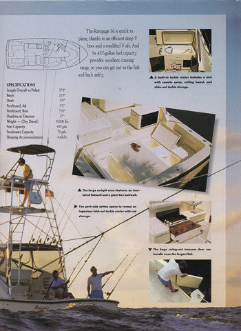 Rampage 36 Brochure