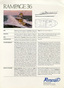 Rampage 36 Brochure