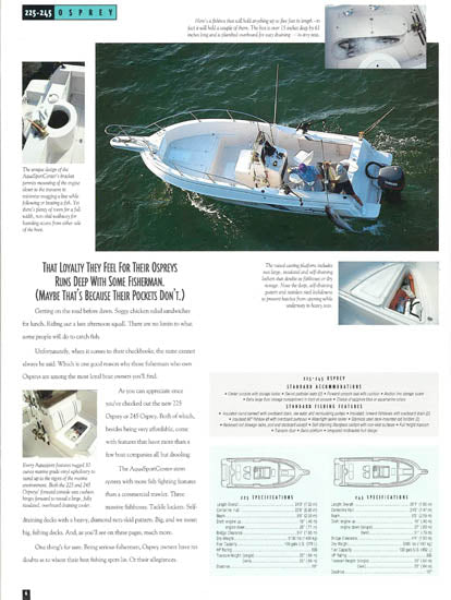 Aquasport 1994 Brochure