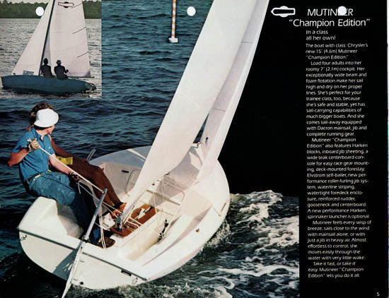 Chrysler 1979 Daysailers Brochure