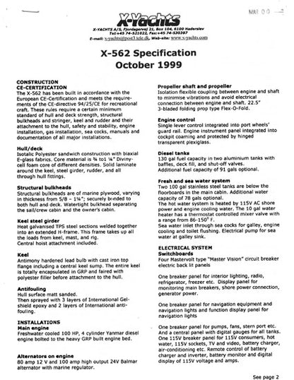 X-562 Brochure