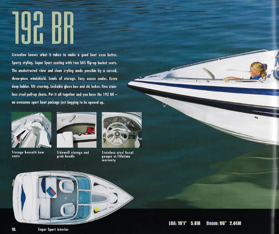 Crownline 2002 Brochure