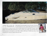 Sea Ray 2002 Sport Boats Brochure