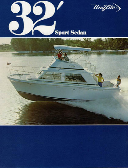 Uniflite 32 Sports Sedan Brochure