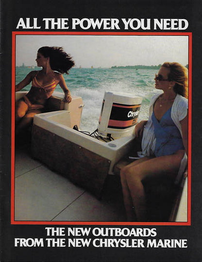 Chrysler 1982 Outboard Brochure