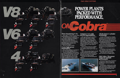 OMC 1987 Stern Drive Brochure
