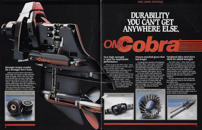 OMC 1987 Stern Drive Brochure