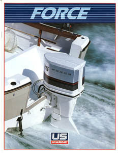 US Marine 1985 Force Outboard Brochure