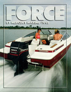 US Marine 1995 Force Outboard Brochure