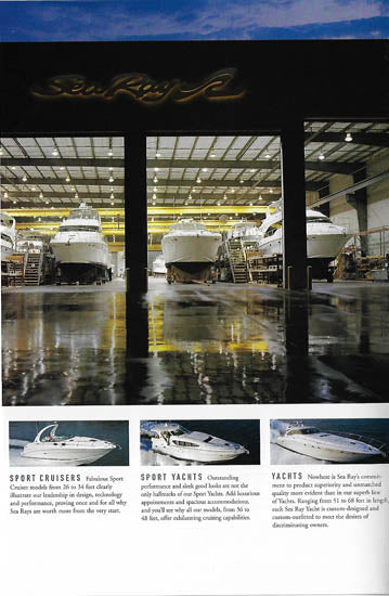 Sea Ray Construction Brochure