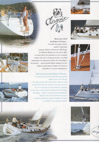 Dufour 41 Classic Brochure