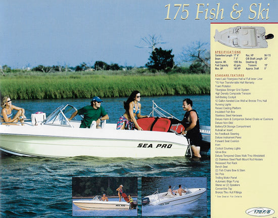 Sea Pro 2002 Brochure – SailInfo I boatbrochure.com