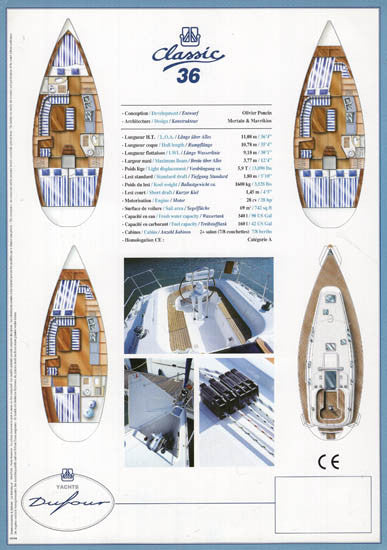Dufour 36 Classic Brochure