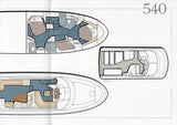 Sea Ray 540 Cockpit Motor Yacht Brochure