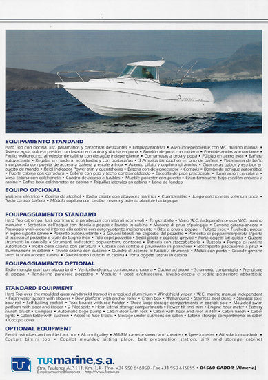 Faeton 730 Top Moraga Brochure