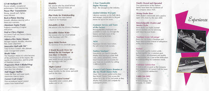 Correct Craft Nautique 40 Reasons to Buy Brochure