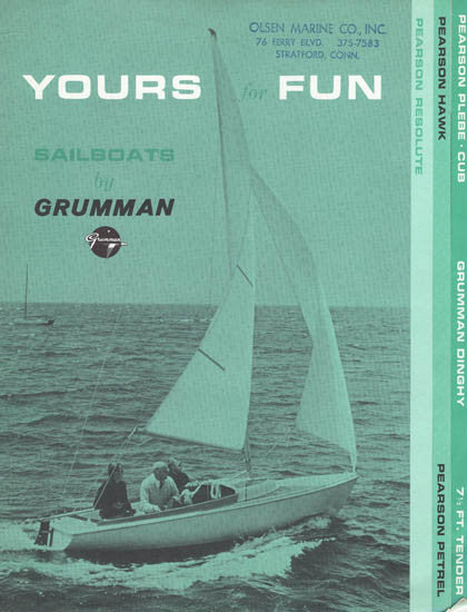 Grumman 1964 Sailboat Brochure