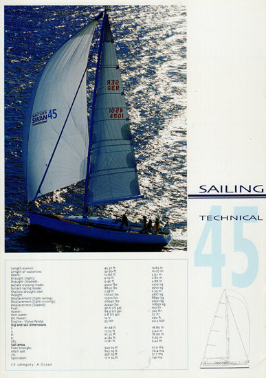 Nautor's Swan 45 Brochure