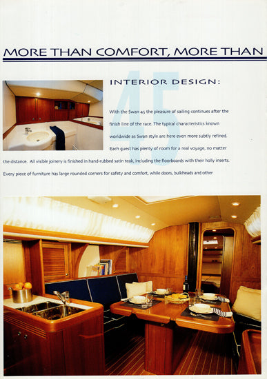 Nautor's Swan 45 Brochure
