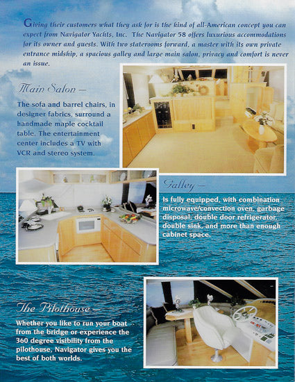 Navigator 58 Brochure
