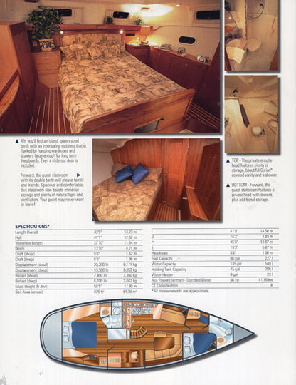 Hunter 420 Brochure
