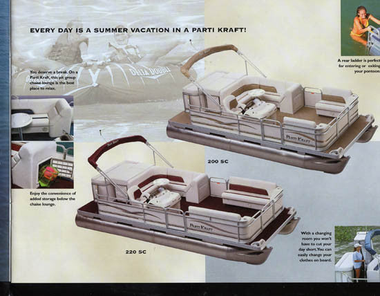 Parti Kraft 2002 Pontoon Brochure