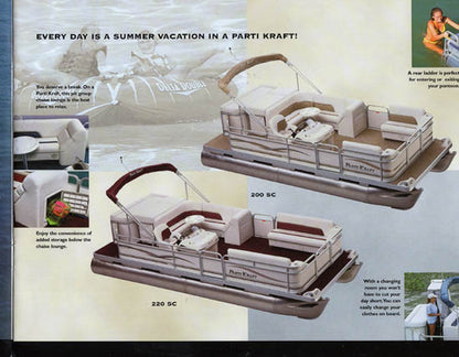 Parti Kraft 2002 Pontoon Brochure