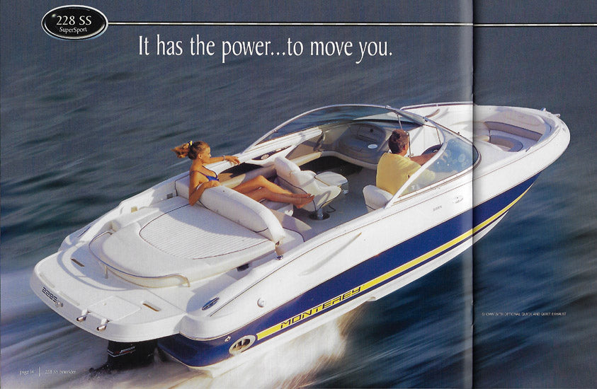 Monterey 2002 Sport Boat Brochure