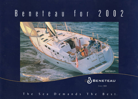 Beneteau 2002 Sail Brochure