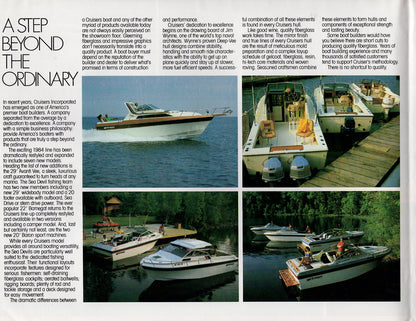 Cruisers 1984 Full Line Brochure