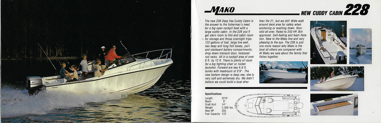 Mako 1980s Brochure
