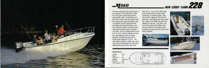 Mako 1980s Brochure