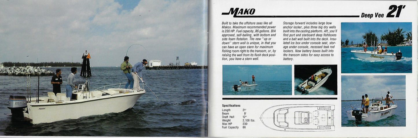 Mako 1980s Brochure