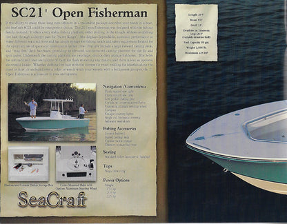 Seacraft 2002 Brochure