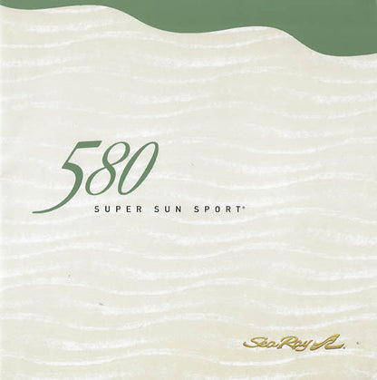 Sea Ray 580 Super Sun Sport Brochure