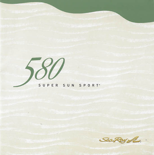 Sea Ray 580 Super Sun Sport Brochure