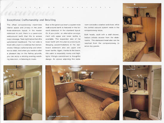 Viking 52 Convertible Brochure