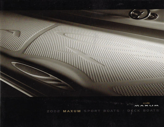 Maxum 2002 Sport Boats Brochure