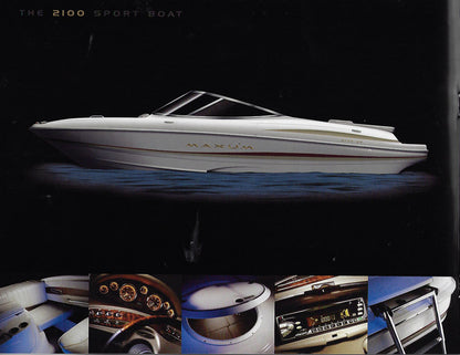 Maxum 2002 Sport Boats Brochure