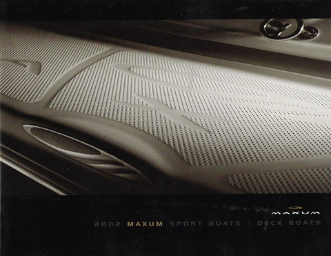 Maxum 2002 Sport Boats Brochure