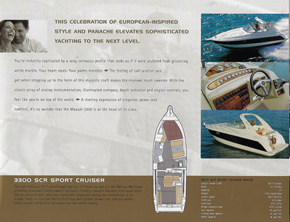 Maxum 2002 Sport Cruisers Brochure