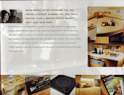 Maxum 2002 Sport Cruisers Brochure