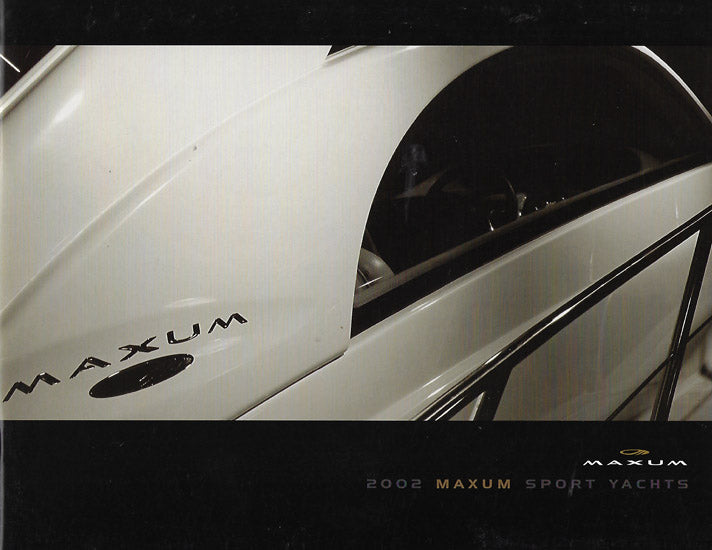 Maxum 2002 Sport Yachts Brochure