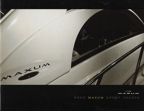 Maxum 2002 Sport Yachts Brochure