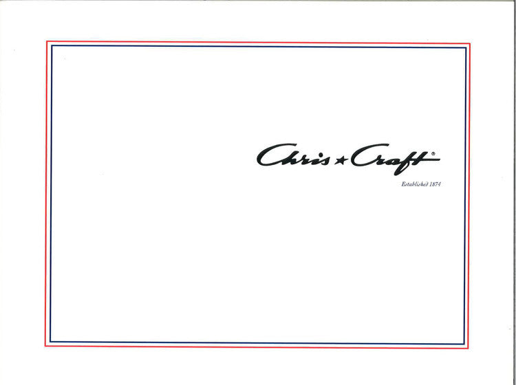 Chris Craft 2002 Brochure