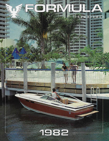 Formula 1982 Small Boat Brochure