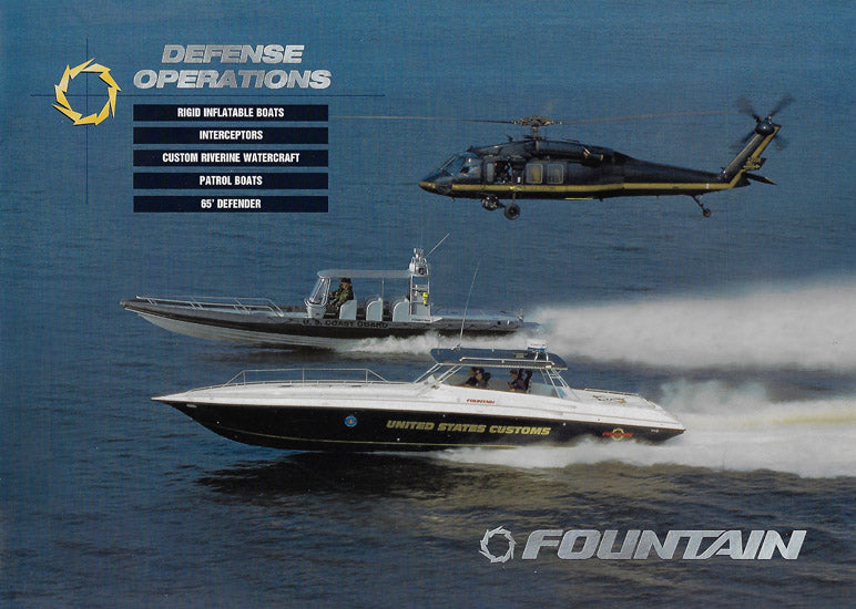 Fountain Defense Boat Brochure