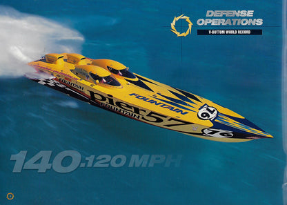 Fountain Defense Boat Brochure
