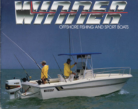 Winner 1980s Fishing Boats Brochure